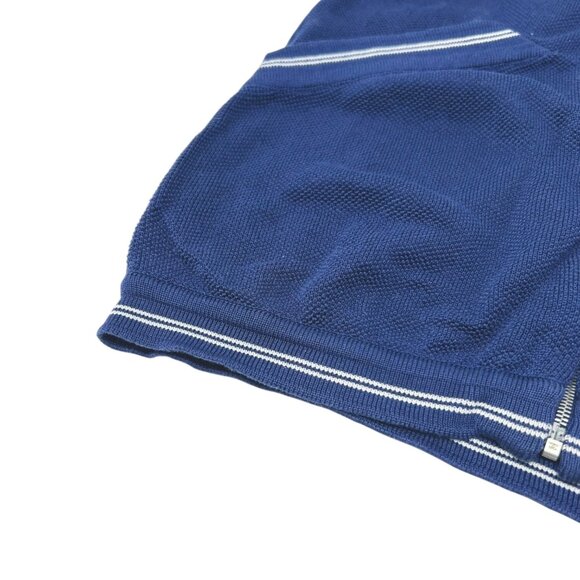 CHANEL Sport Vintage 05P CC Tennis Zipped Hoodie Jacket #38 Dark Blue [105666] - Picture 8 of 12